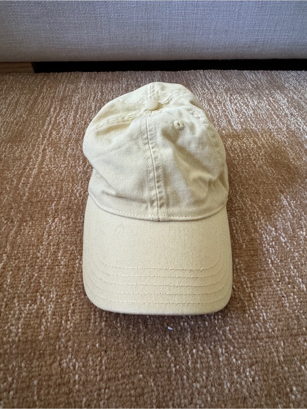 Madewell Yellow Baseball Hat